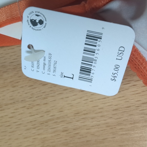 NWT Spell Last Drinks Sunset Floral Bralette Large - Picture 5 of 6